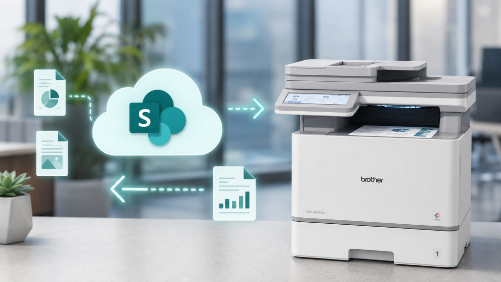Office 365: Brother mit SharePoint Online verbinden